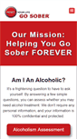 Mobile Screenshot of gosober.org